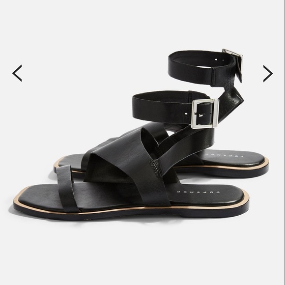 topshop flat sandals